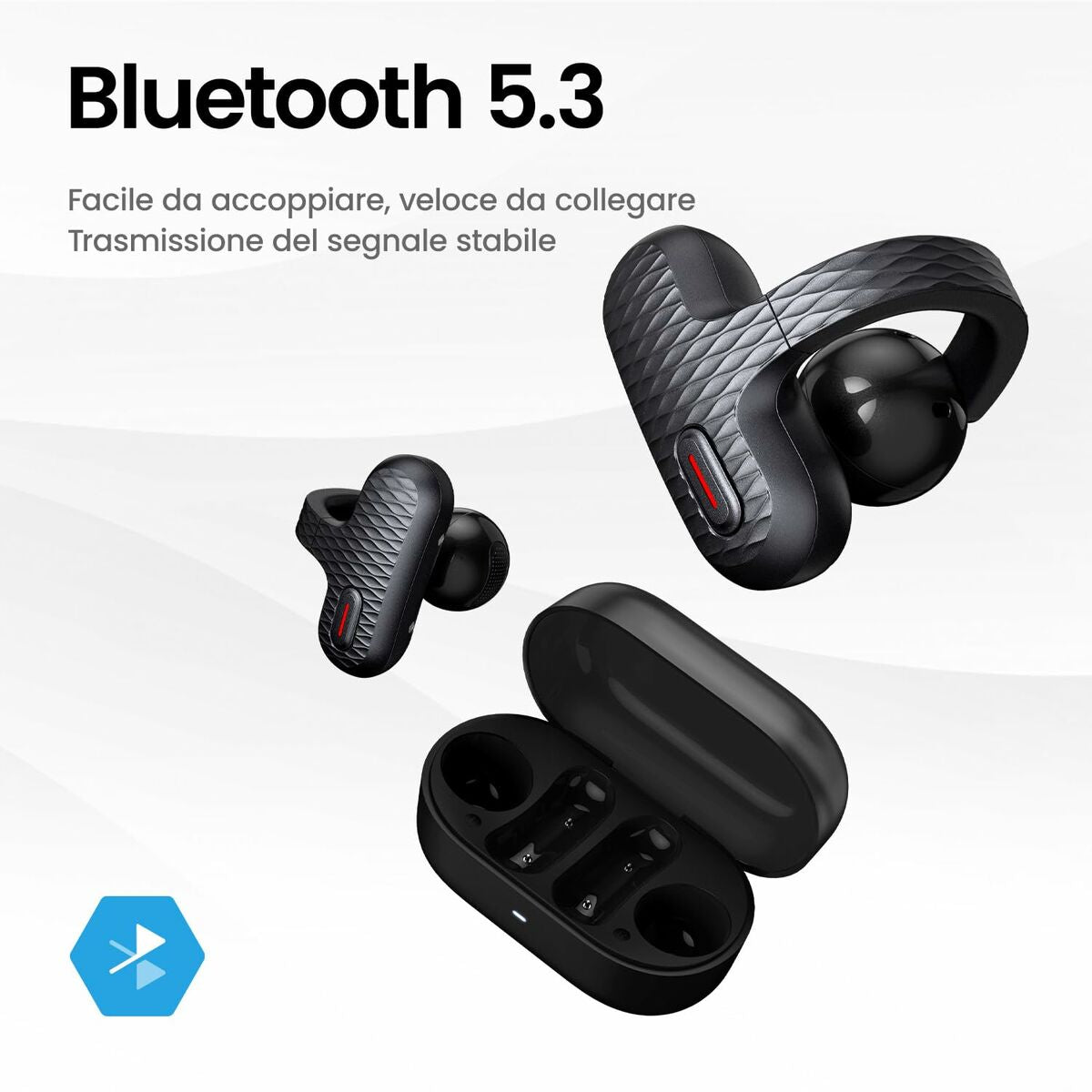 Headphones Amazfit W2427GL1N Black-5