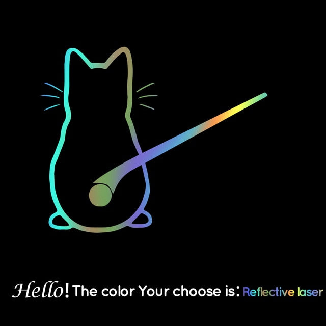 Cat Car Stickers Pi-Mart