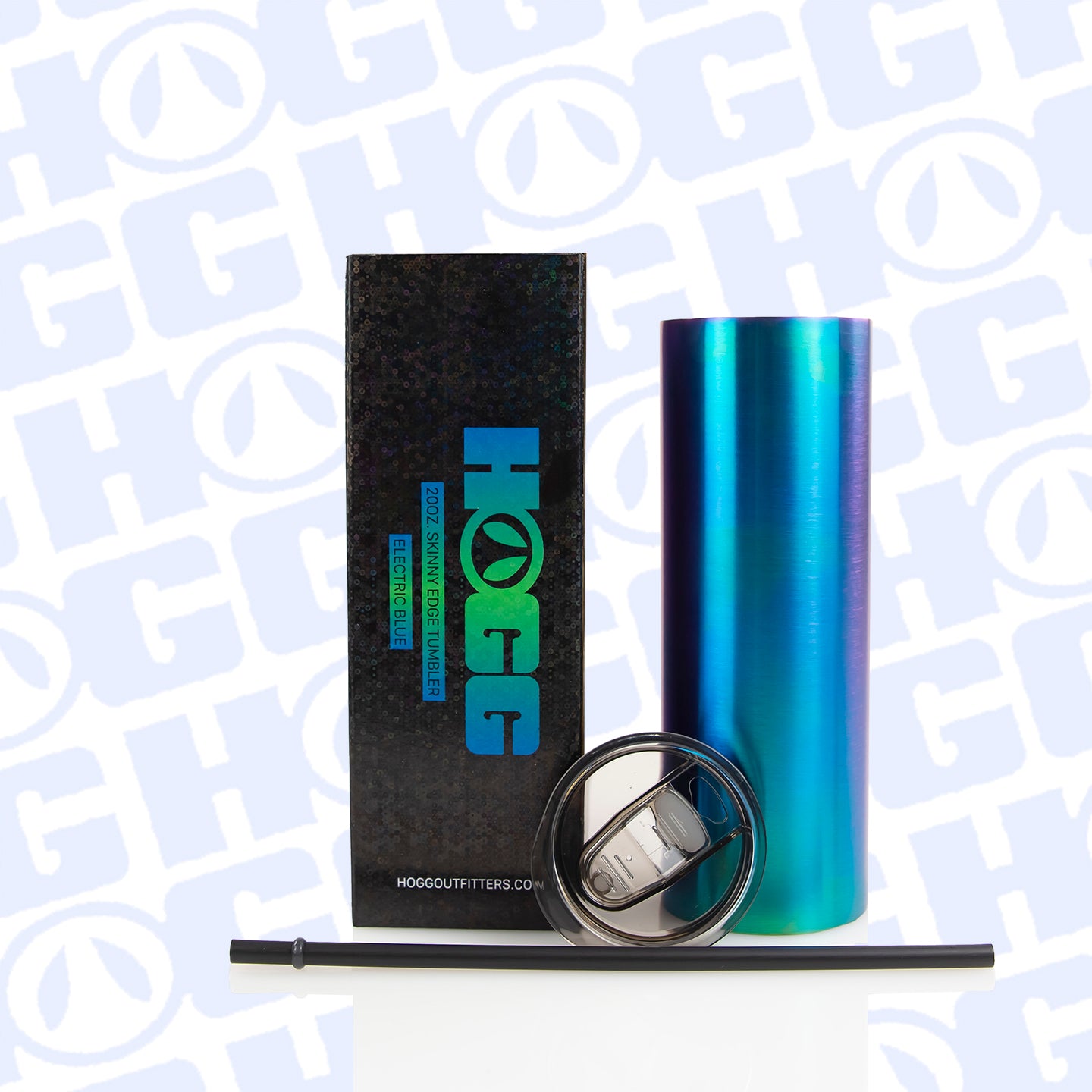 20oz SKINNY EDGE TUMBLER - ELECTRIC BLUE LuxuryLifeWay Online Store