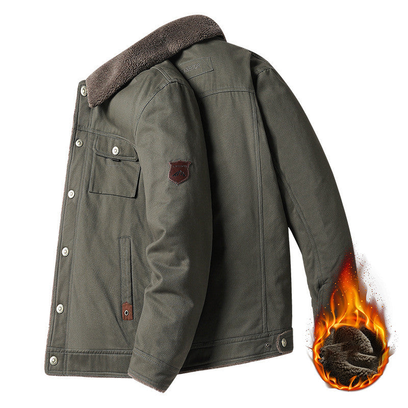 New Flying Casual Top Fashion Versatile Workwear Coat Male Best YouTube Store