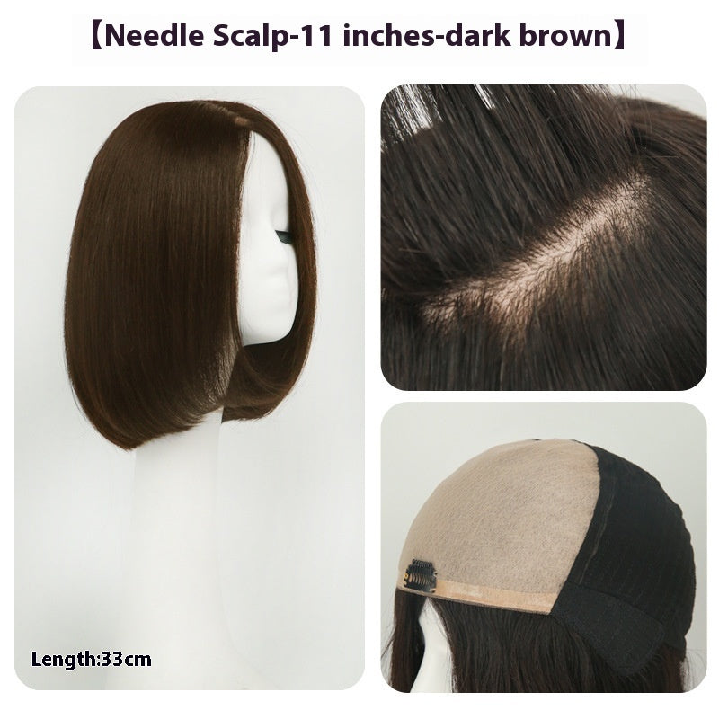 Lace Wig Can Be Dyed And Ironed Full Head Cover CJD