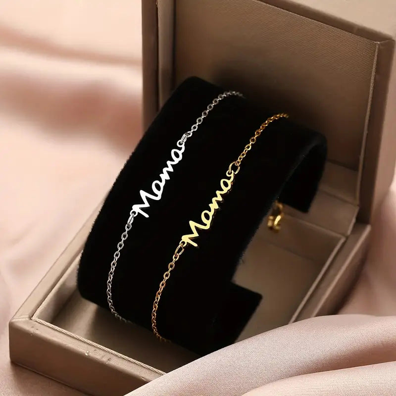 Letter Bracelet Fashion Mother's Day Gift CJD