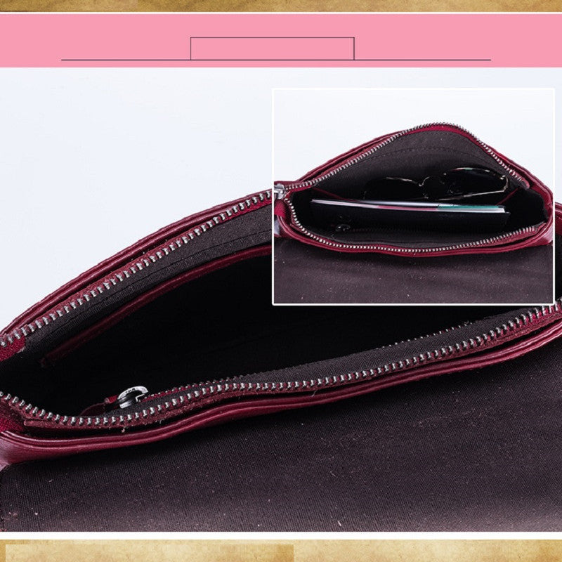 New vegetable tanned leather handbags LadyShow.Store