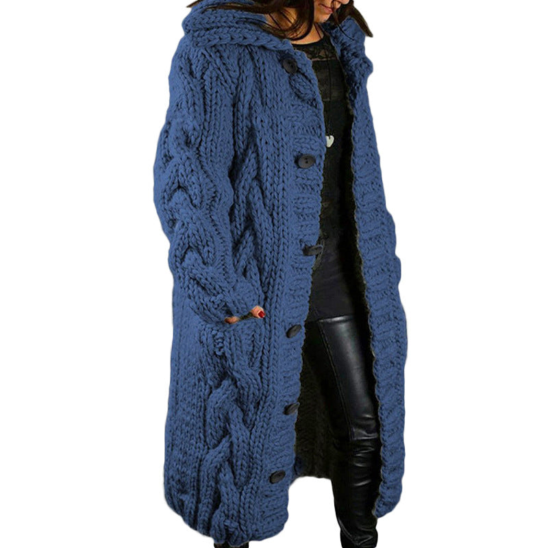 Women's Cardigan Plus Size Sweater Coat LadyShow.Store