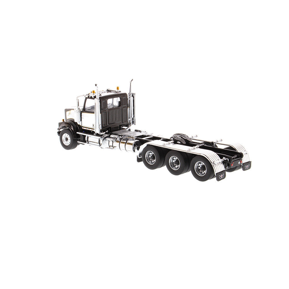 Western Star 4900 SF Tridem Day Cab Truck Tractor Black "Transport Series" 1/50 Diecast Model by Diecast Masters-2