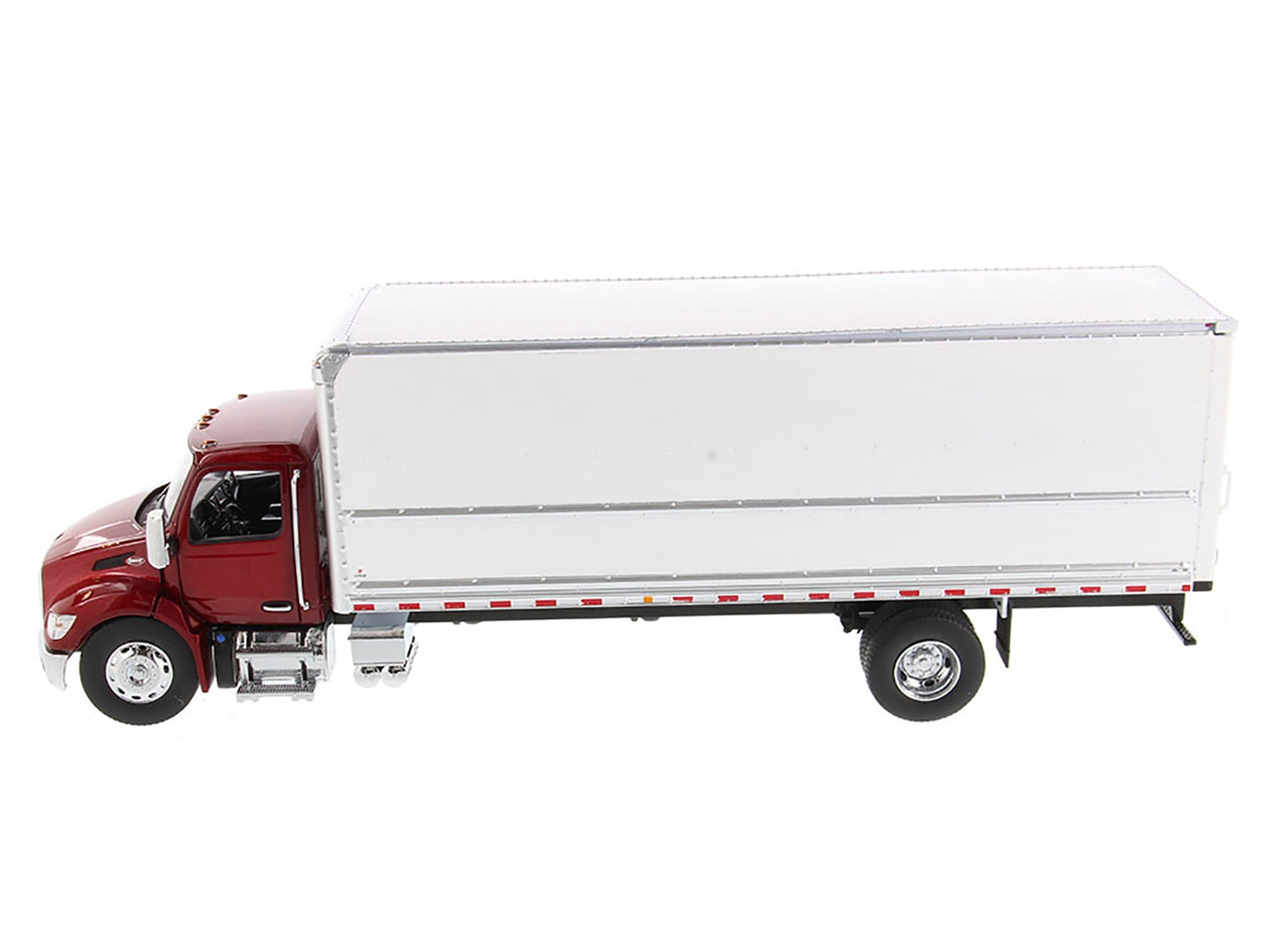 Peterbilt 536 Truck with Supreme Signature Van Body Red Metallic "Transport Series" 1/32 Diecast Model by Diecast Masters