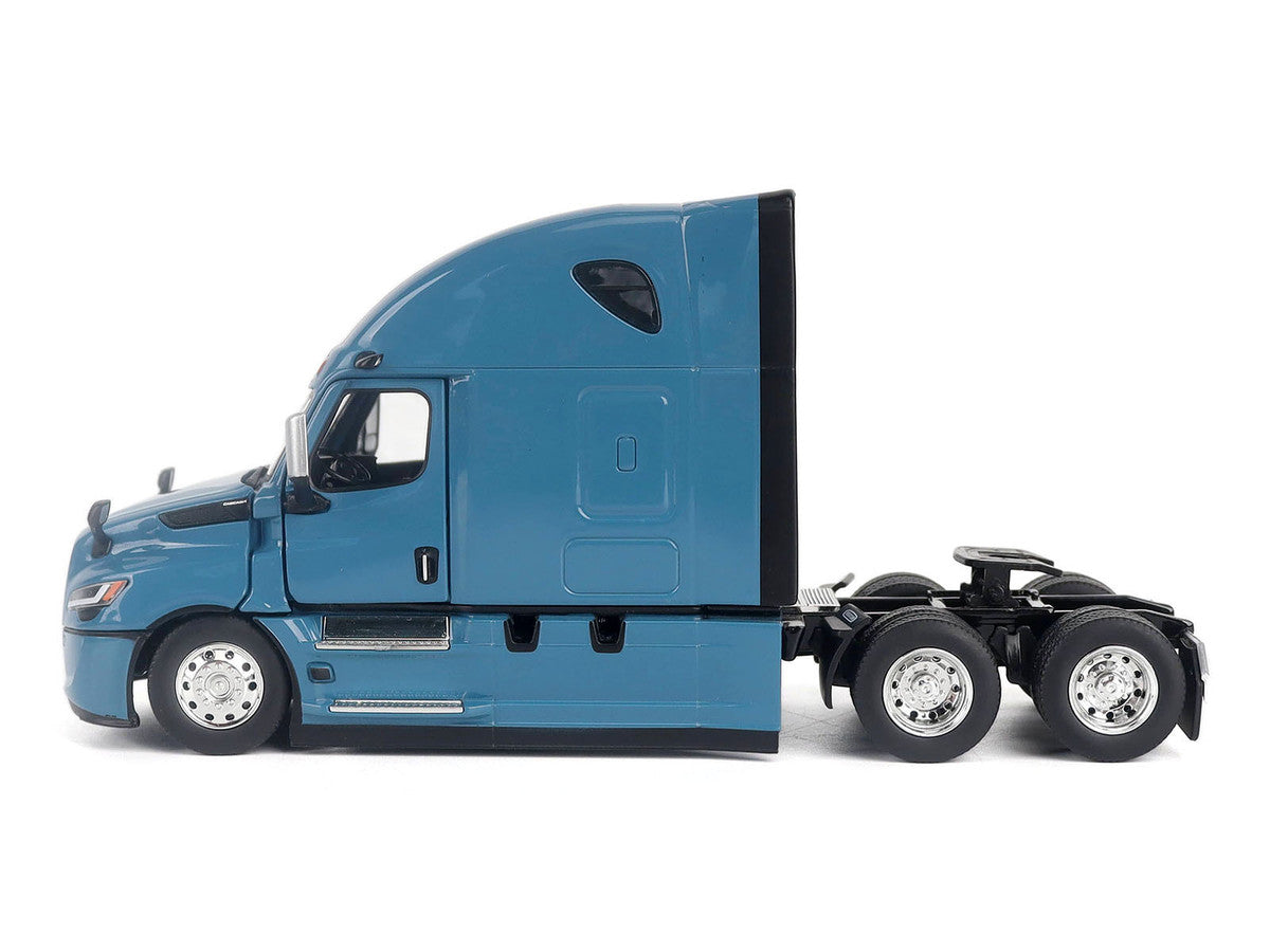 2025 Freightliner Cascadia Gen-5 Sleeper Cab Truck Tractor Signature Blue "Transport Series" 1/50 Diecast Model by Diecast Masters Diecast Masters