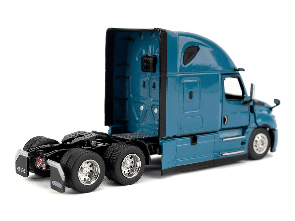 2025 Freightliner Cascadia Gen-5 Sleeper Cab Truck Tractor Signature Blue "Transport Series" 1/64 Diecast Model by Diecast Masters Diecast Masters