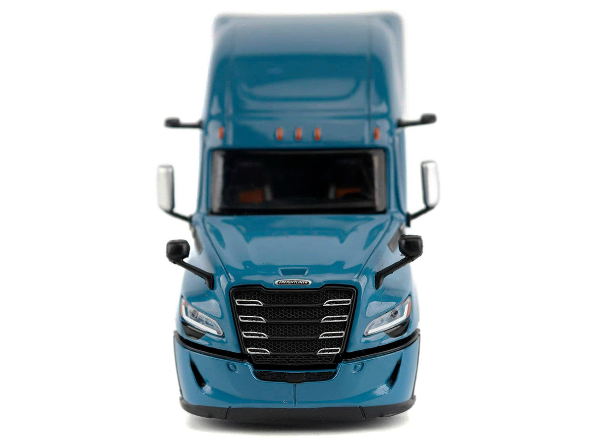 2025 Freightliner Cascadia Gen-5 Sleeper Cab Truck Tractor Signature Blue "Transport Series" 1/64 Diecast Model by Diecast Masters Diecast Masters