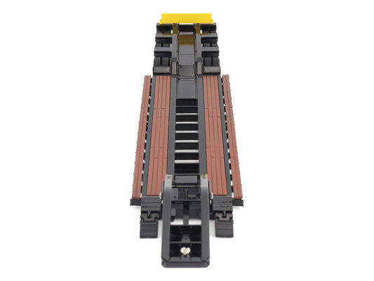 Trail King TK120 Hydraulic Detachable Gooseneck Lowboy Trailer Black (Regular Version) "Transport Series" 1/50 Diecast Model by Diecast Masters-1