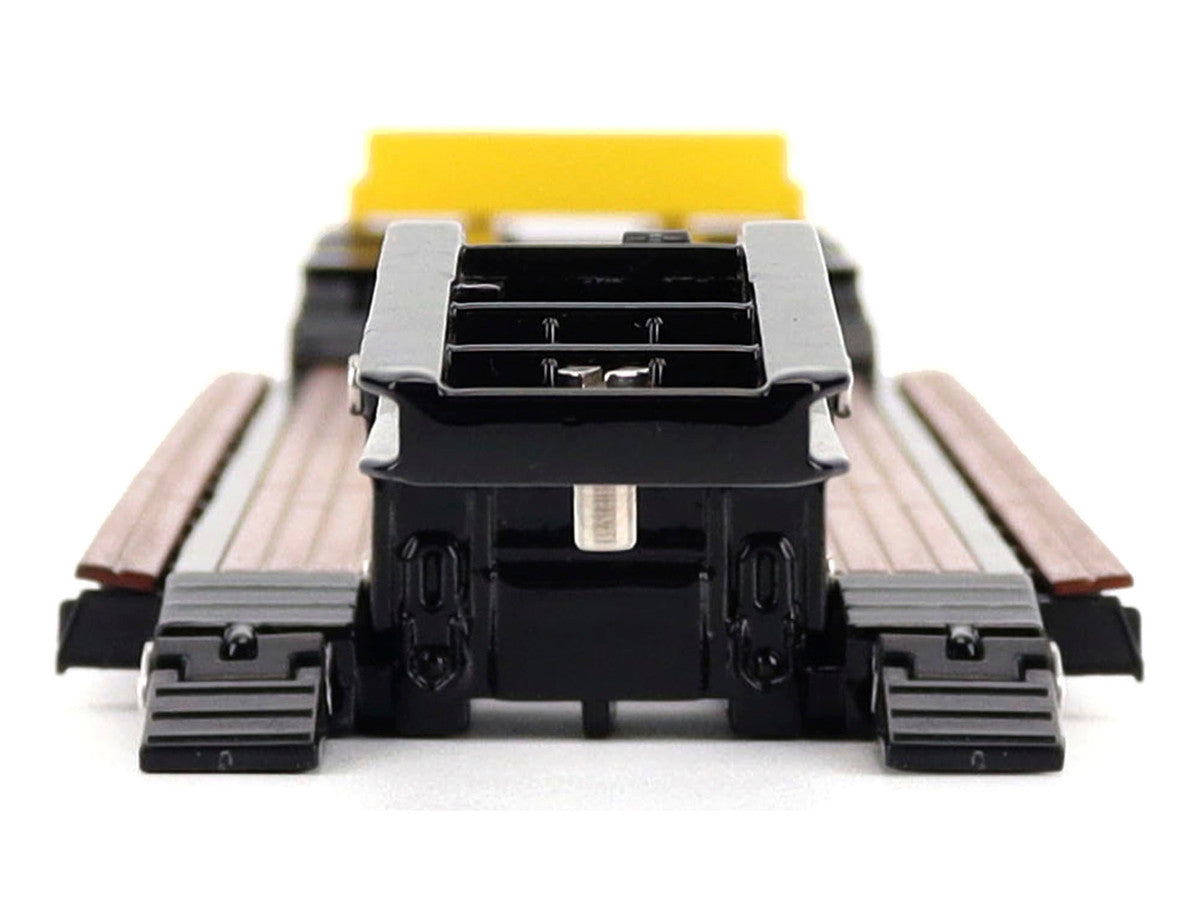 Trail King TK120 Hydraulic Detachable Gooseneck Lowboy Trailer Black (Outrigger Version) "Transport Series" 1/50 Diecast Model by Diecast Masters-2