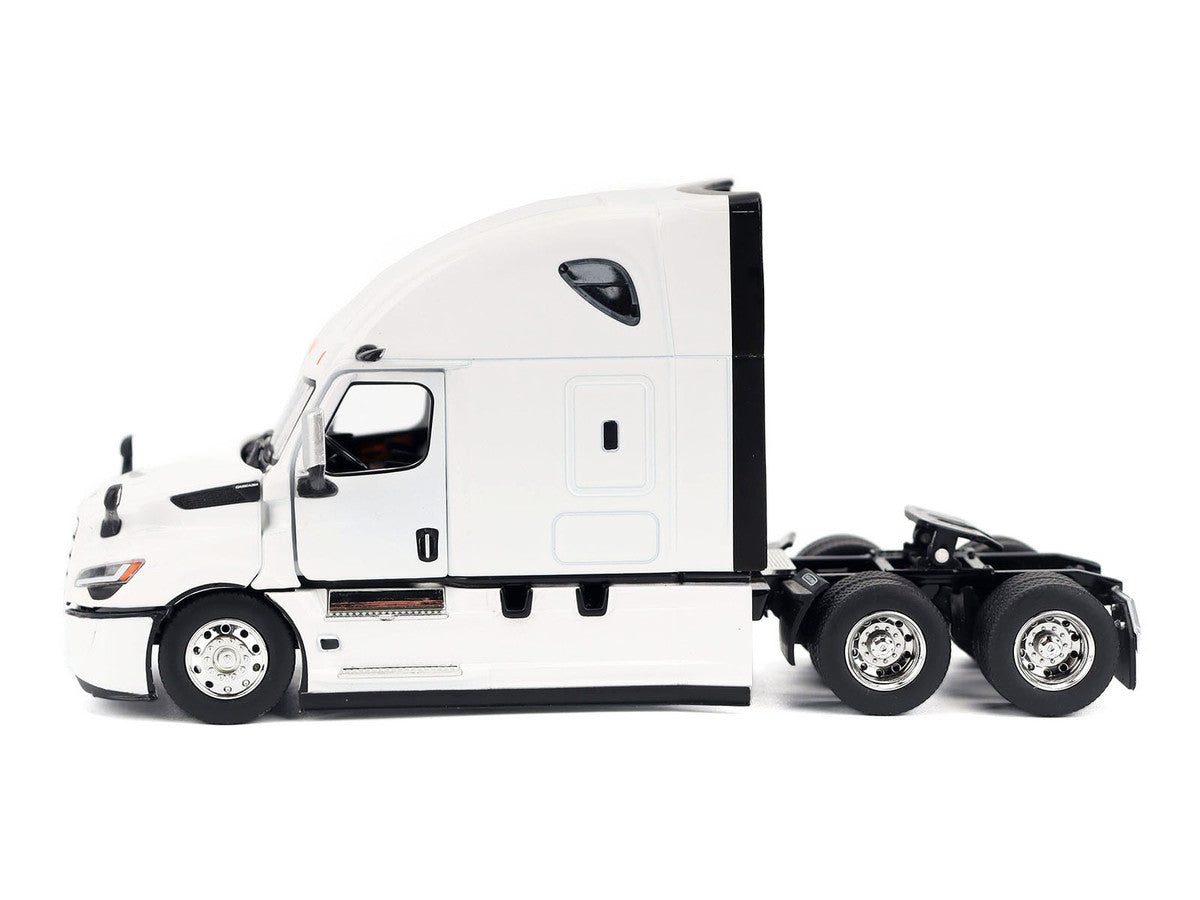 2025 Freightliner Cascadia Gen-5 Sleeper Cab Truck Tractor Winter White "Transport Series" 1/50 Diecast Model by Diecast Masters Diecast Masters