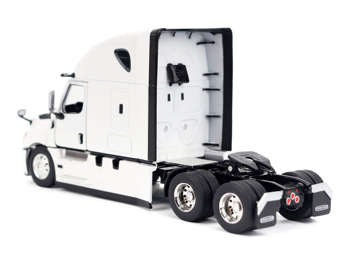 2025 Freightliner Cascadia Gen-5 Sleeper Cab Truck Tractor Winter White "Transport Series" 1/50 Diecast Model by Diecast Masters Diecast Masters