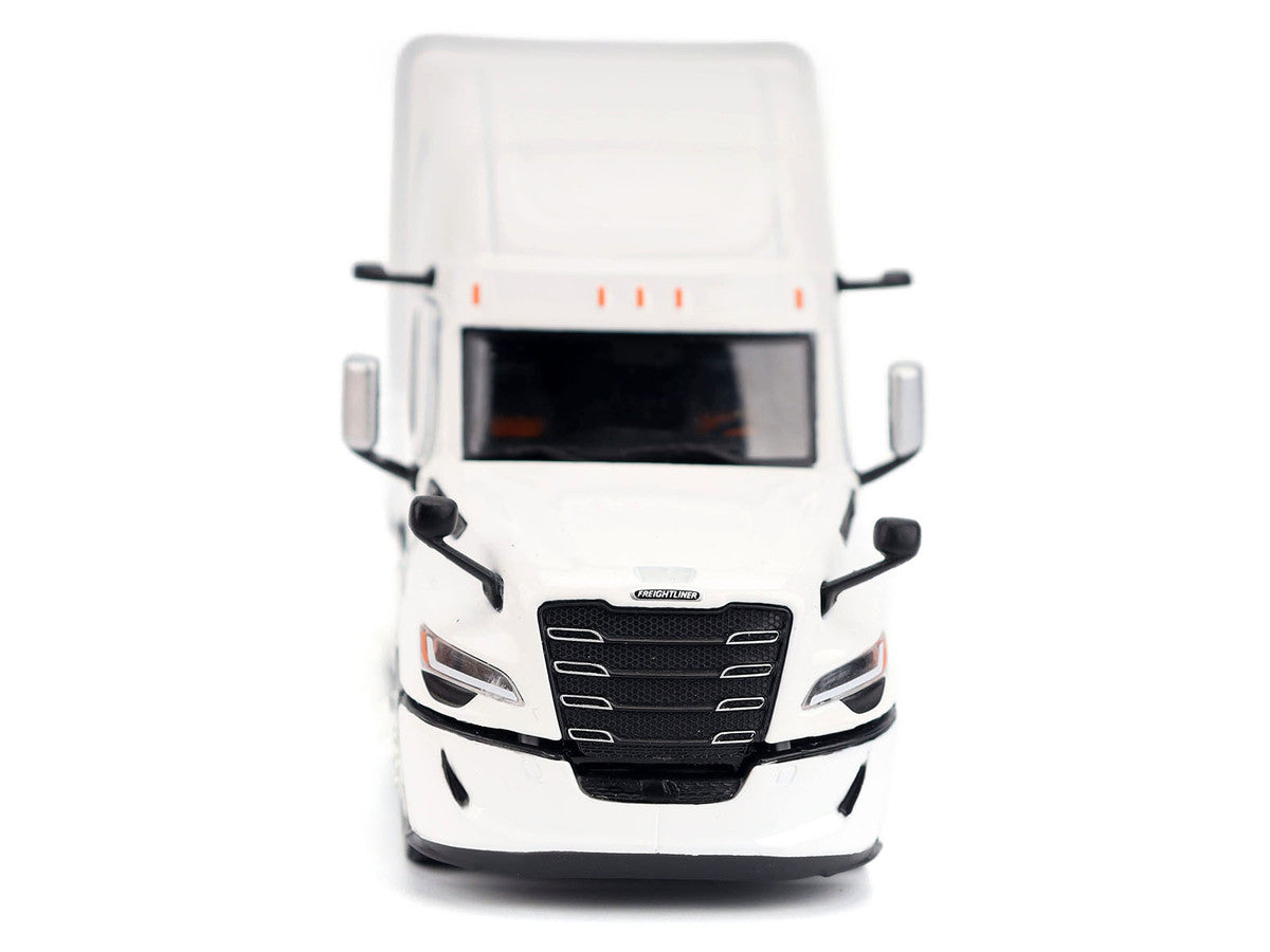 2025 Freightliner Cascadia Gen-5 Sleeper Cab Truck Tractor Winter White "Transport Series" 1/50 Diecast Model by Diecast Masters Diecast Masters