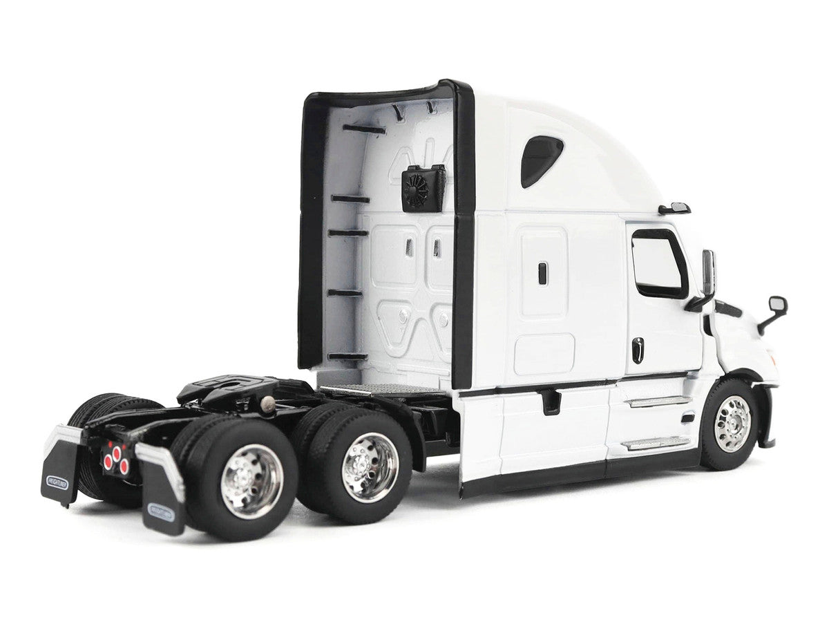 2025 Freightliner Cascadia Gen-5 Sleeper Cab Truck Tractor Winter White "Transport Series" 1/64 Diecast Model by Diecast Masters Diecast Masters