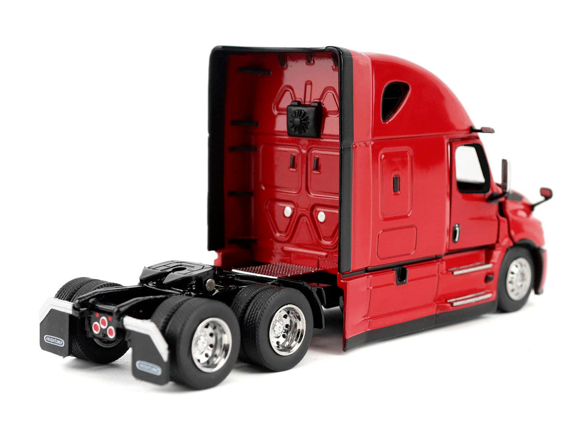 2025 Freightliner Cascadia Gen-5 Sleeper Cab Truck Tractor Red "Transport Series" 1/64 Diecast Model by Diecast Masters Diecast Masters