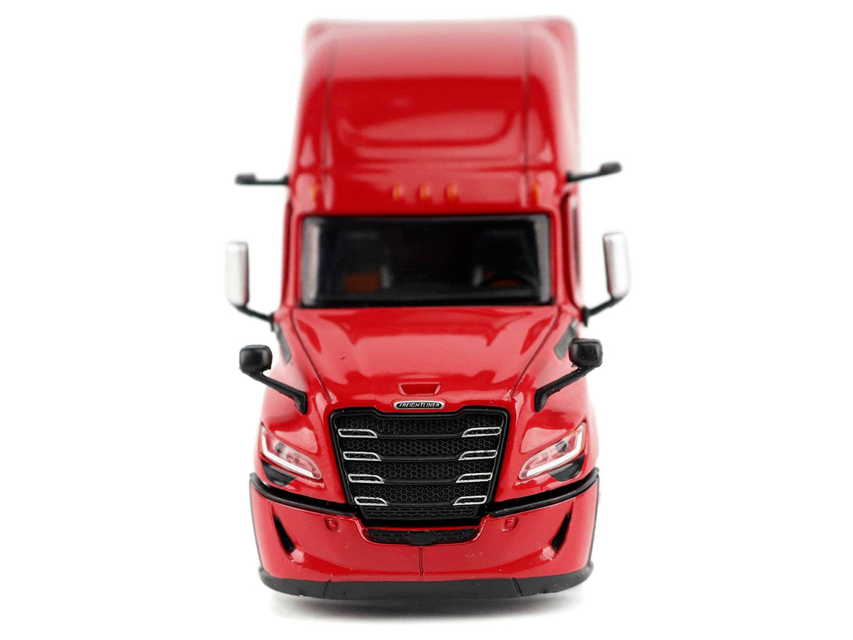 2025 Freightliner Cascadia Gen-5 Sleeper Cab Truck Tractor Red "Transport Series" 1/64 Diecast Model by Diecast Masters Diecast Masters