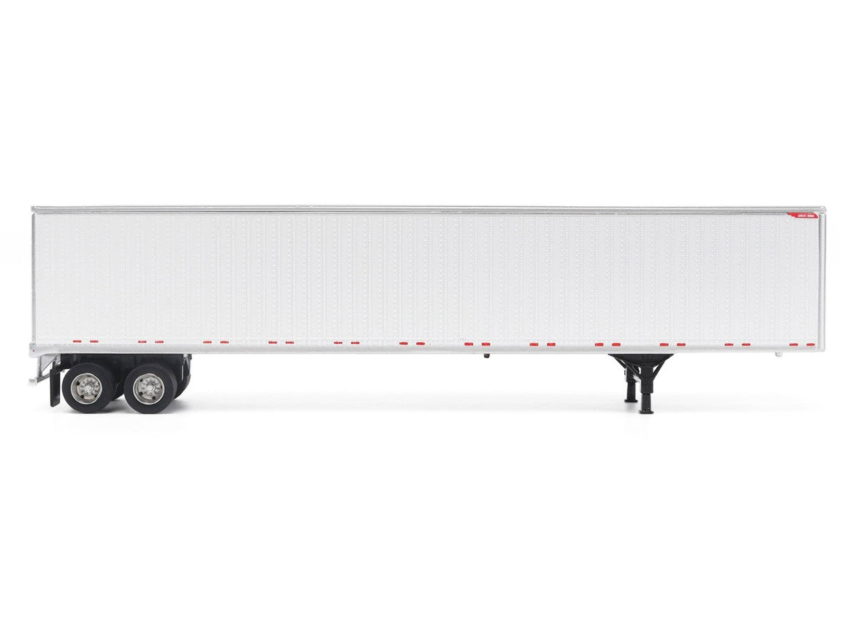 Great Dane Champion 53ft Dry Cargo Trailer White "Transport Series" 1/64 Diecast Model by Diecast Masters Diecast Masters