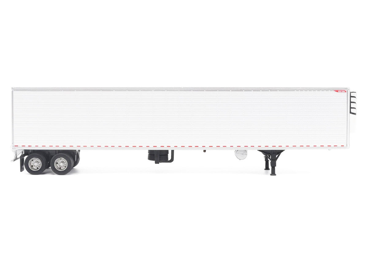 Great Dane Everest 53ft Refridgerated Trailer White "Transport Series" 1/64 Diecast Model by Diecast Masters Diecast Masters