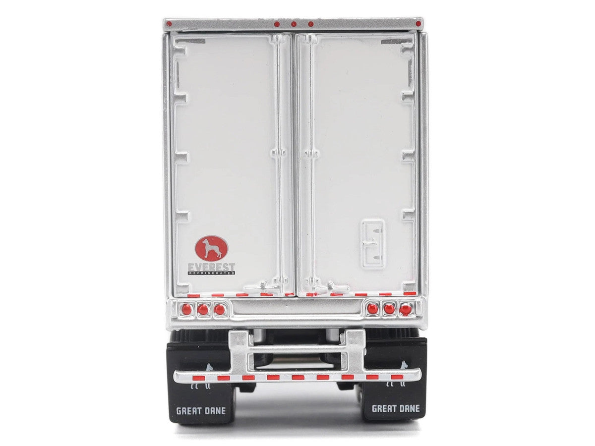 Great Dane Everest 53ft Refridgerated Trailer White "Transport Series" 1/64 Diecast Model by Diecast Masters Diecast Masters