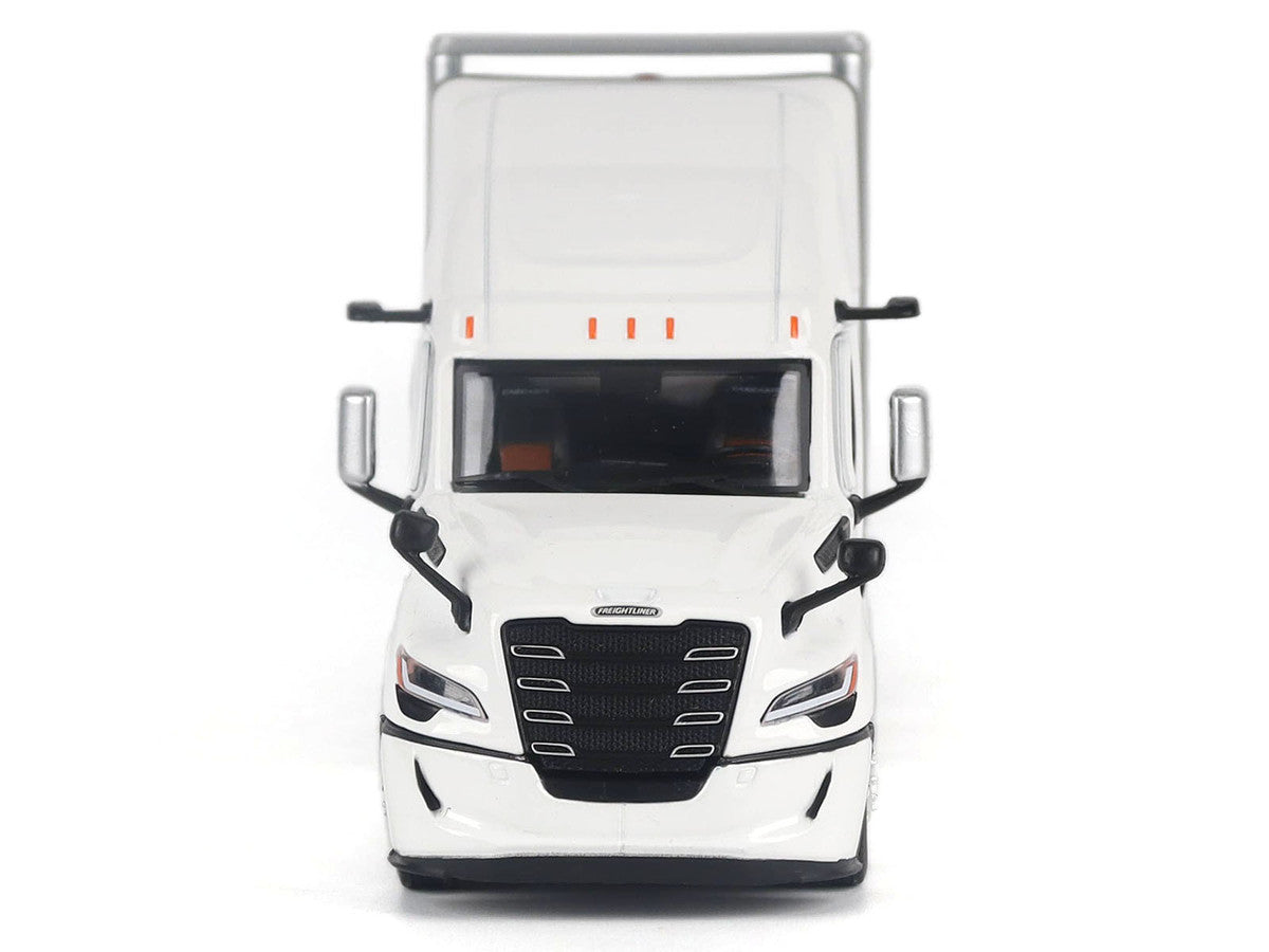 2025 Freightliner Cascadia Gen-5 Sleeper Cab Truck White with Great Dane Champion 53ft Dry Cargo Trailer "Transport Series" 1/50 Diecast Model by Diecast Masters Diecast Masters
