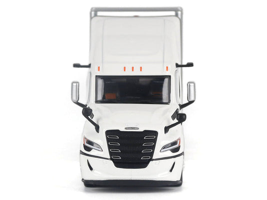 2025 Freightliner Cascadia Gen-5 Sleeper Cab Truck White with Great Dane Champion 53ft Dry Cargo Trailer "Transport Series" 1/50 Diecast Model by Diecast Masters Diecast Masters