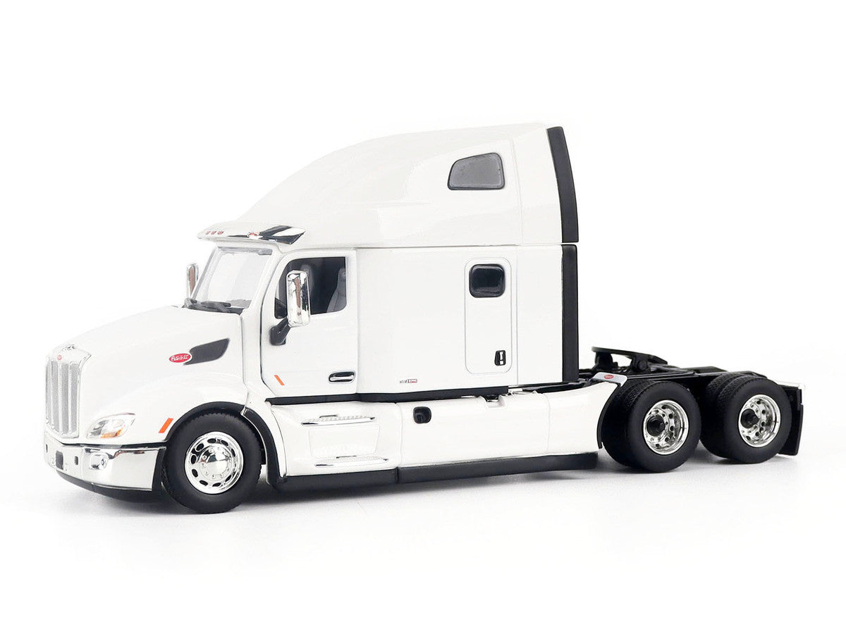 Peterbilt 579 Ultraloft Tandem Tractor White with Great Dane Champion 53ft Dry Cargo Trailer "Transport Series" 1/50 Diecast Model by Diecast Masters Diecast Masters