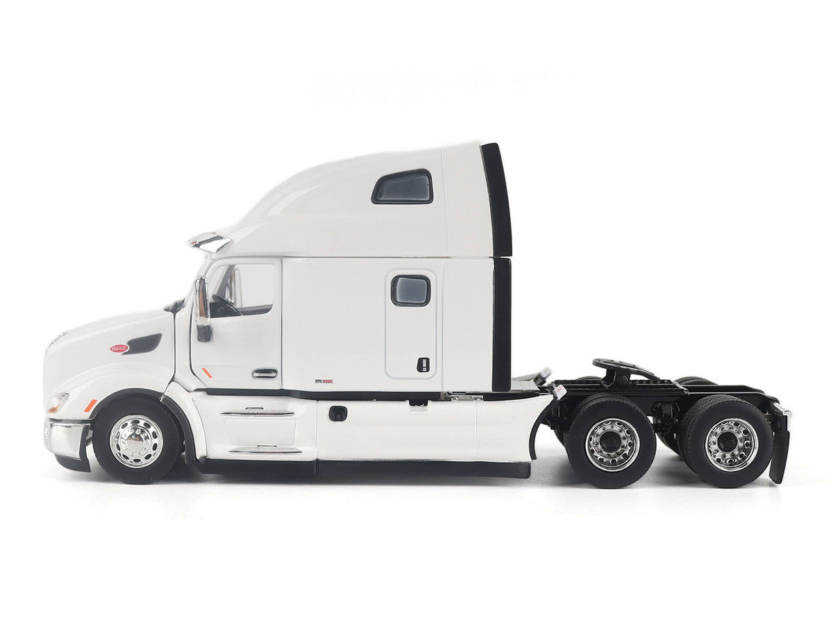 Peterbilt 579 Ultraloft Tandem Tractor White with Great Dane Champion 53ft Dry Cargo Trailer "Transport Series" 1/50 Diecast Model by Diecast Masters Diecast Masters