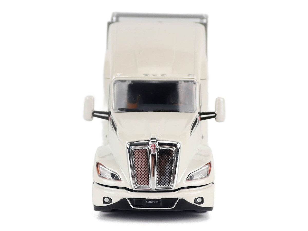Kenworth T680 Next-Gen 76" High-Roof Sleeper Tandem Tractor White with Great Dane Champion 53ft Dry Cargo Trailer "Transport Series" 1/50 Diecast Model by Diecast Masters Diecast Masters