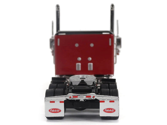 Peterbilt 589 Tandem-Axle Legendary Package Truck Tractor with 58" Sleeper Legendary Red "Transport Series" 1/64 Diecast Model by Diecast Masters Diecast Masters