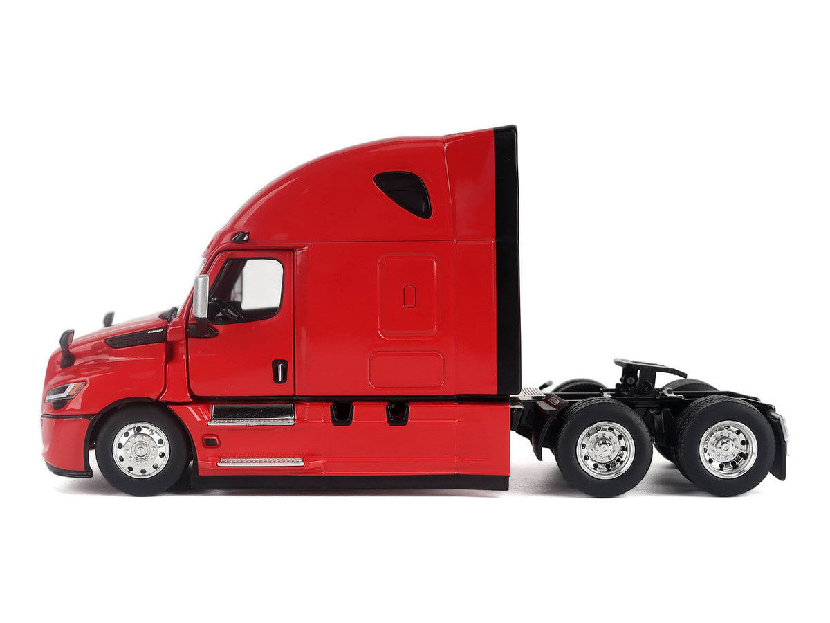 2025 Freightliner Cascadia Gen-5 Sleeper Cab Truck Tractor Red "Transport Series" 1/50 Diecast Model by Diecast Masters Diecast Masters