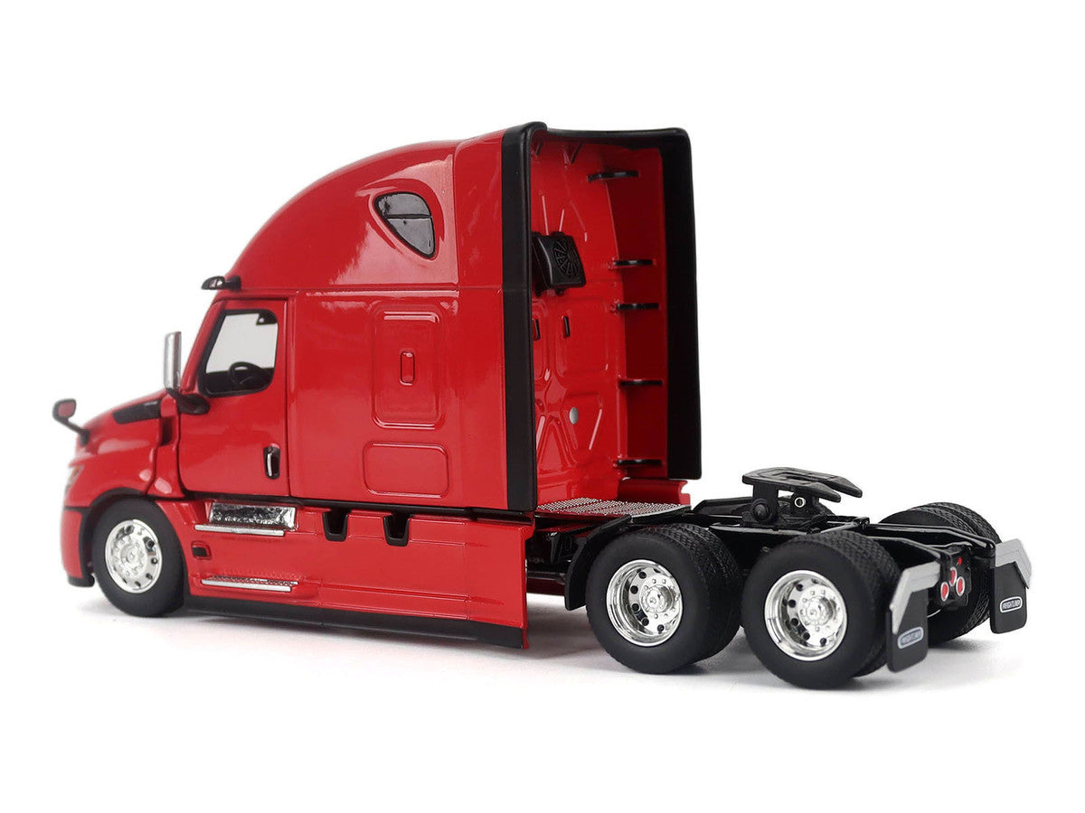 2025 Freightliner Cascadia Gen-5 Sleeper Cab Truck Tractor Red "Transport Series" 1/50 Diecast Model by Diecast Masters Diecast Masters