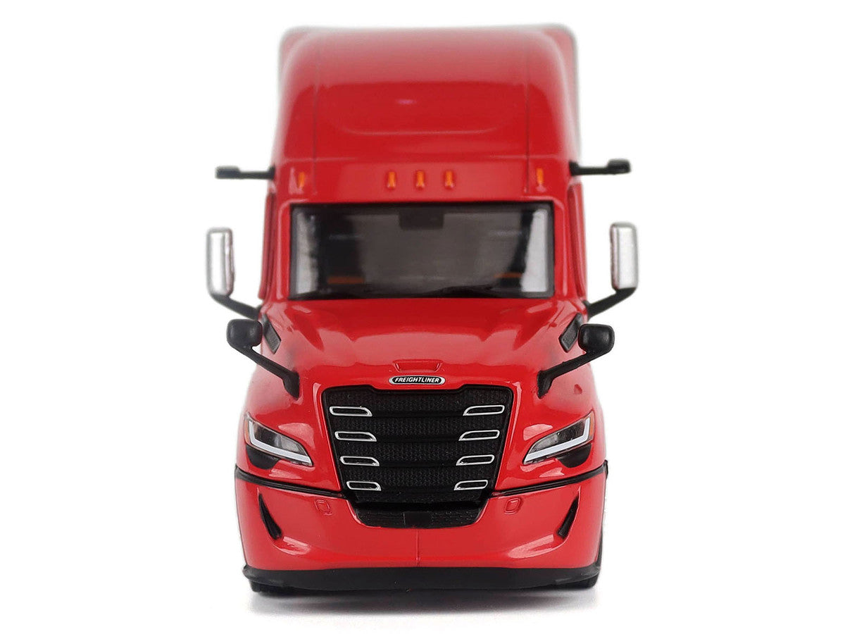 2025 Freightliner Cascadia Gen-5 Sleeper Cab Truck Tractor Red "Transport Series" 1/50 Diecast Model by Diecast Masters Diecast Masters