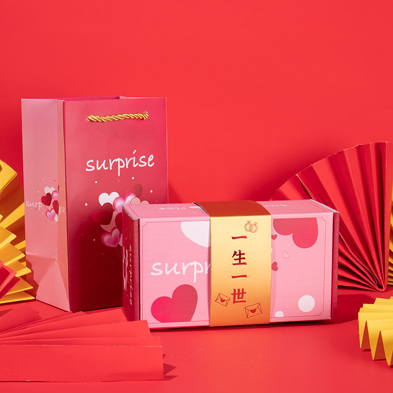 Qixi Valentine's Day Surprise Jump Box Birthday Gift CJD
