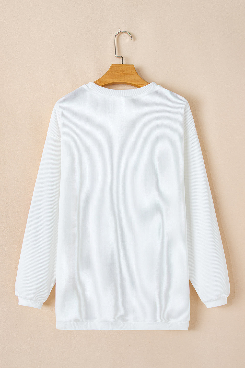 Aria Christmas Fashion Corded Sweatshirt-3