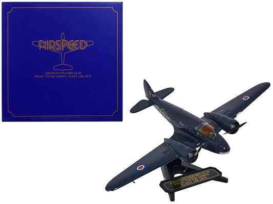 Airspeed AS.10 Oxford Aircraft "PH185 778 Squadron Fleet Air Arm" Royal Air Force "Oxford Aviation" Series 1/72 Diecast Model Airplane by Oxford Diecast Oxford Diecast