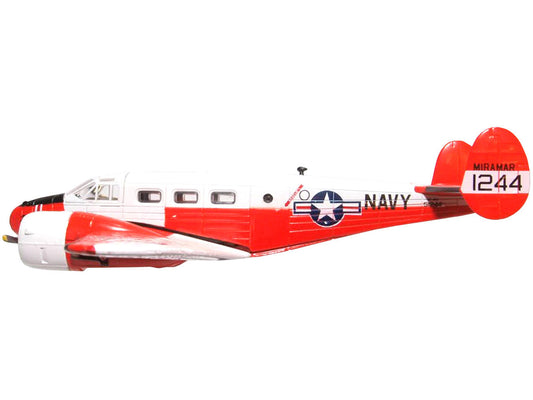 Beech UC-45J Expeditor (Twin Beech) Aircraft "51244 US Navy Naval Air Station Miramar - San Diego CA" 1/72 Diecast Model Airplane by Oxford Diecast Oxford Diecast