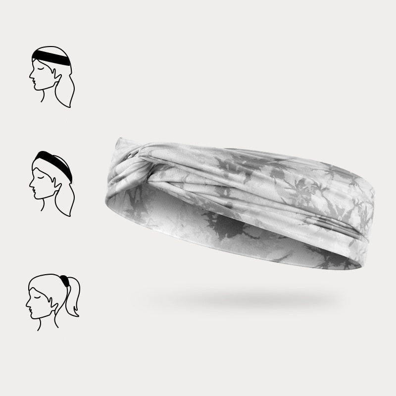 Women's New Summer Running Sweat-absorbing Sports Hairband LadyShow.Store