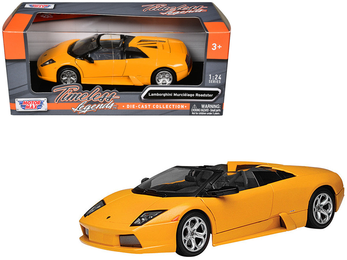 Lamborghini Murcielago Roadster Orange 1/24 Diecast Model Car by Motormax Motormax