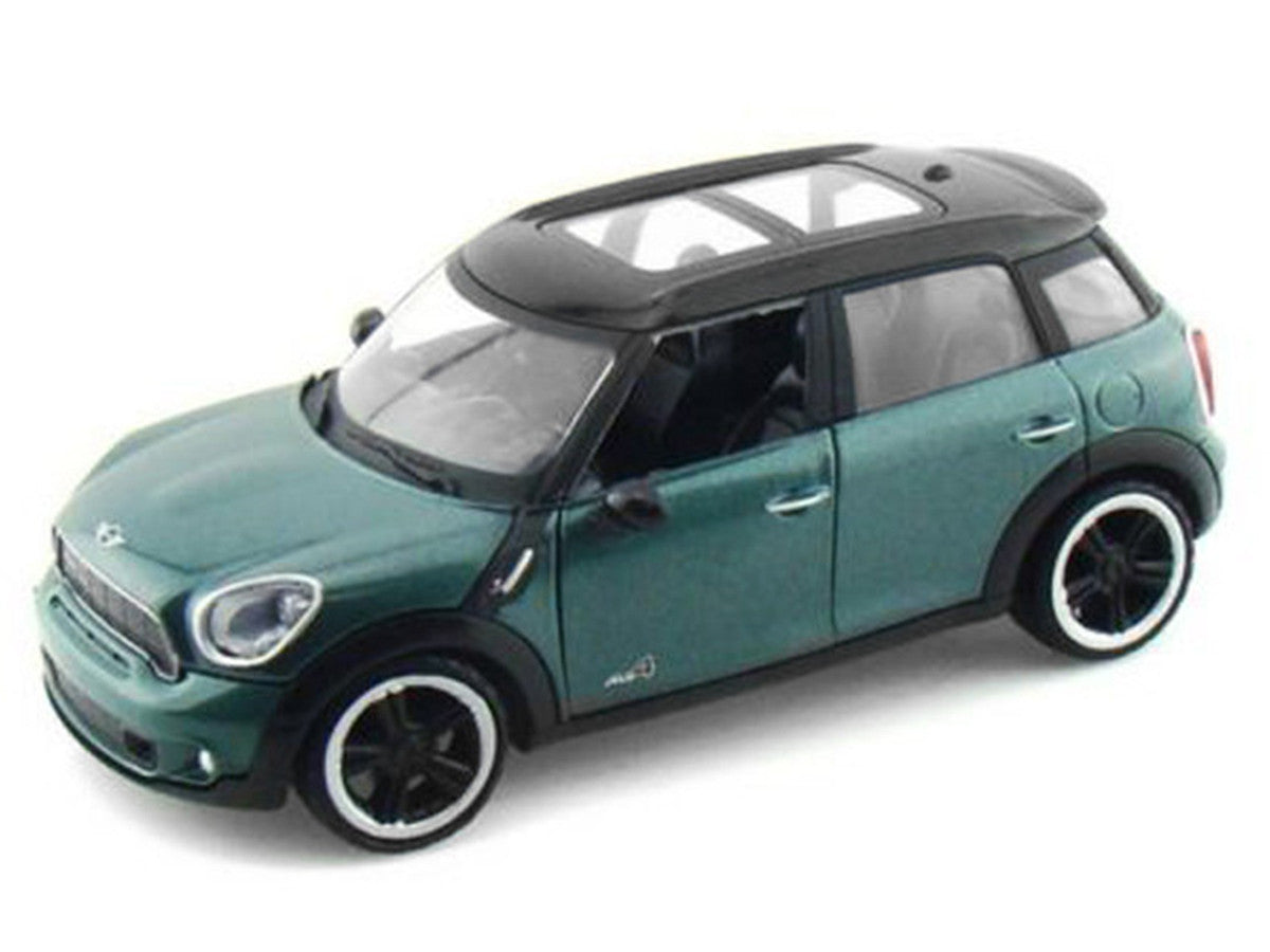 Mini Cooper S Countryman Oxford Green 1/24 Diecast Car Model by Motormax Motormax