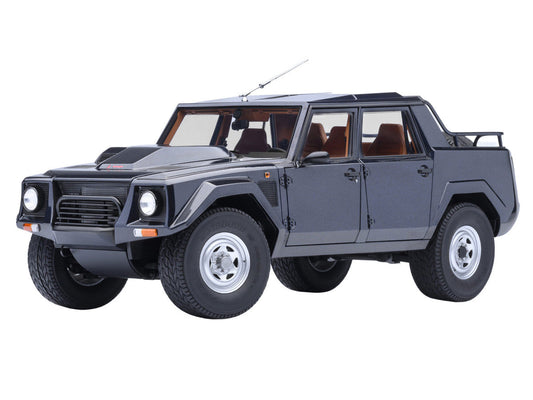 Lamborghini LM002 Blu Acapulco Blue Metallic 1/18 Model Car by Autoart Autoart