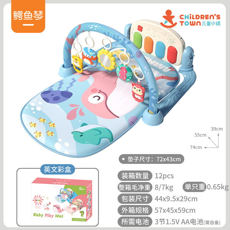 Baby Gym Play Mat with Music Piano for Infants LuxuryLifeWay Online Store