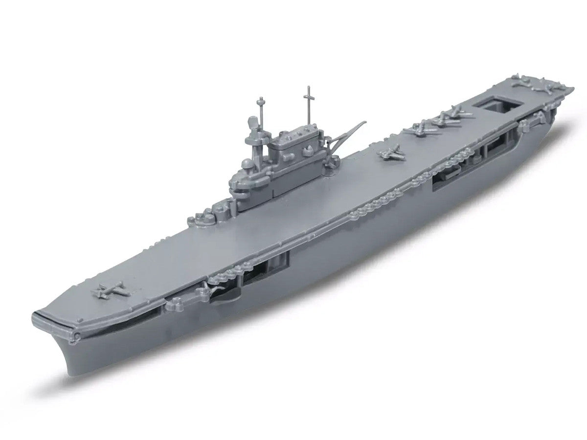 Level 4 Model Kit U.S.S. Enterprise CV-6 Aircraft Carrier All-Included Kit 1/1200 Scale Model by Revell Revell