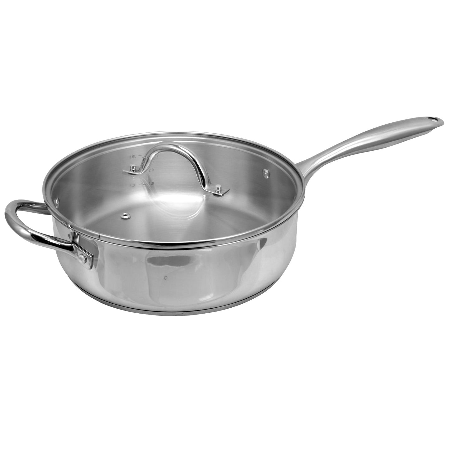 Oster Cuisine Saunders 4.2 Quart Saut Pan with Lid W2B