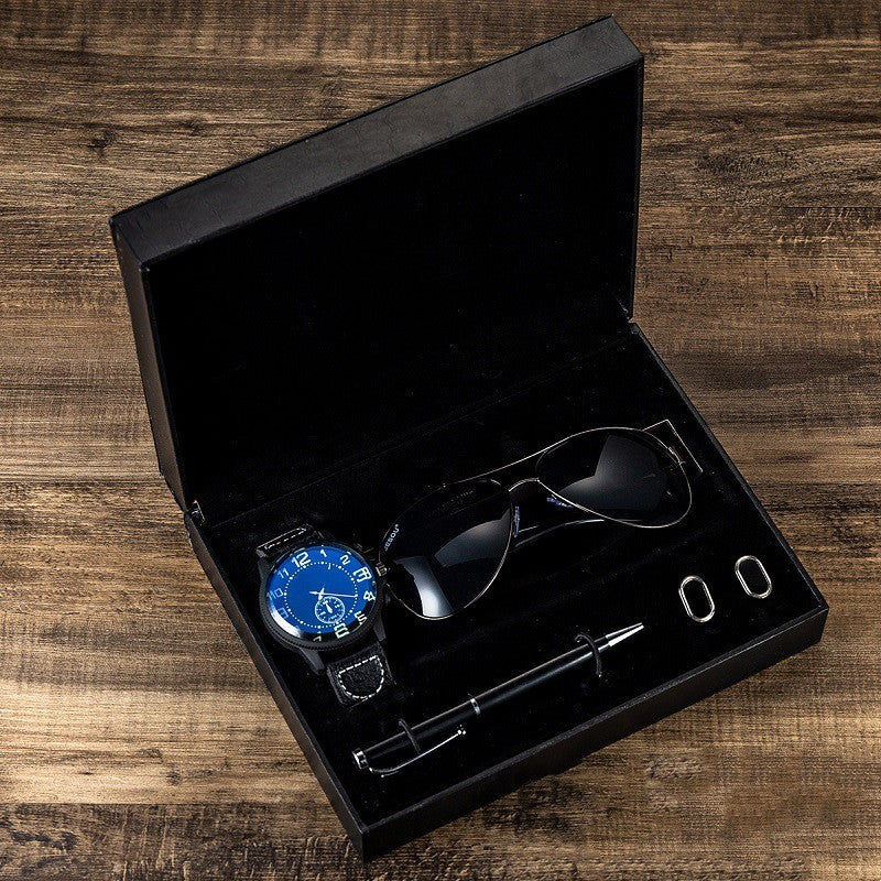 Present Gift Box Set Men Watch Sung Best YouTube Store