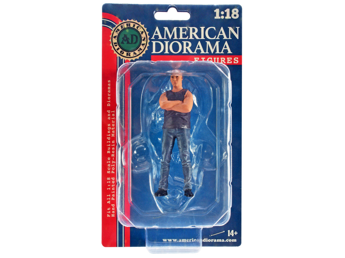 "Car Meet 3" Figure 1 for 1/18 Scale Models by American Diorama American Diorama