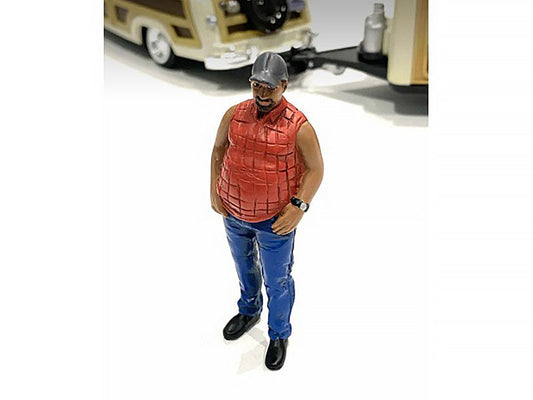 "Campers" Figure 1 for 1/18 Scale Models by American Diorama American Diorama
