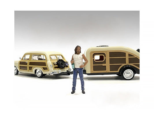 "Campers" Figure 3 for 1/18 Scale Models by American Diorama American Diorama