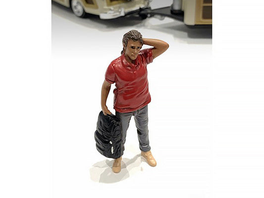 "Campers" Figure 4 for 1/18 Scale Models by American Diorama American Diorama