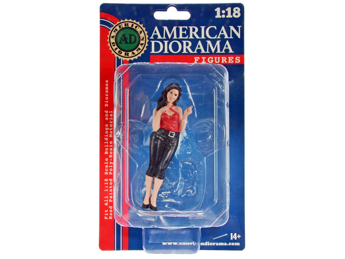 "Pin-Up Girls" Peggy Figure for 1/18 Scale Models by American Diorama American Diorama